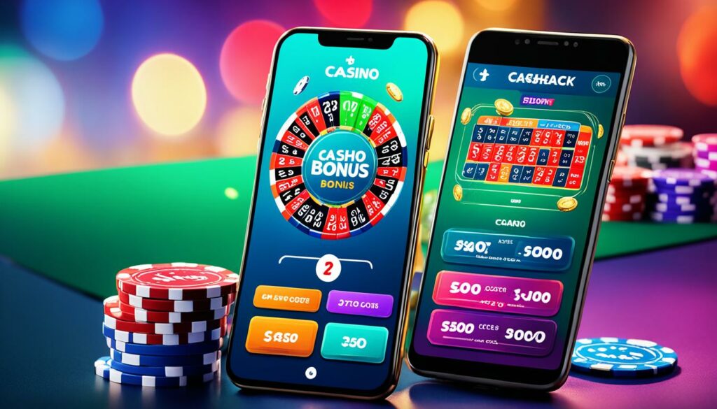 cashback mobile casino bonus