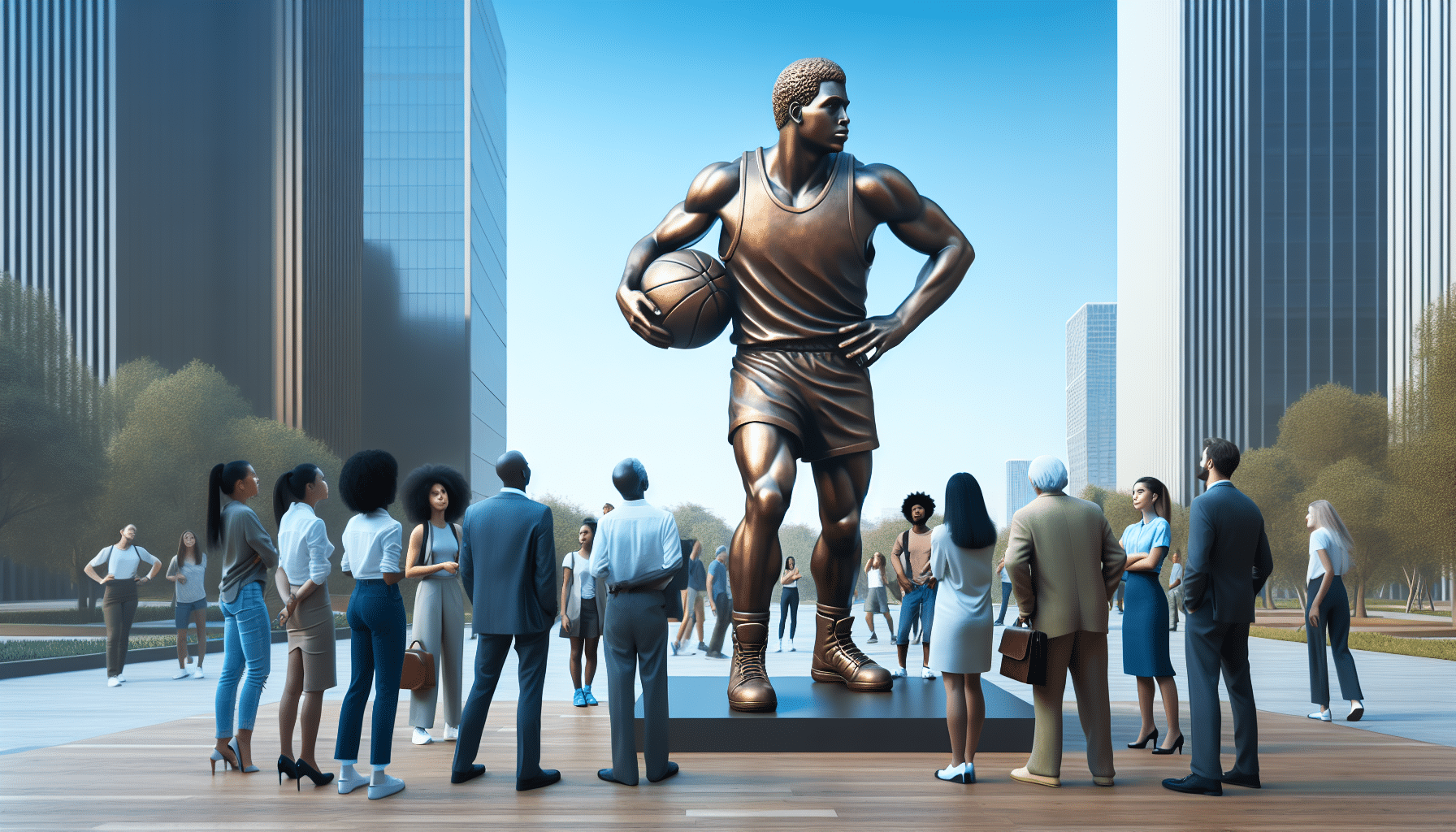 Artist Stands by Dwyane Wade Statue Despite Backlash