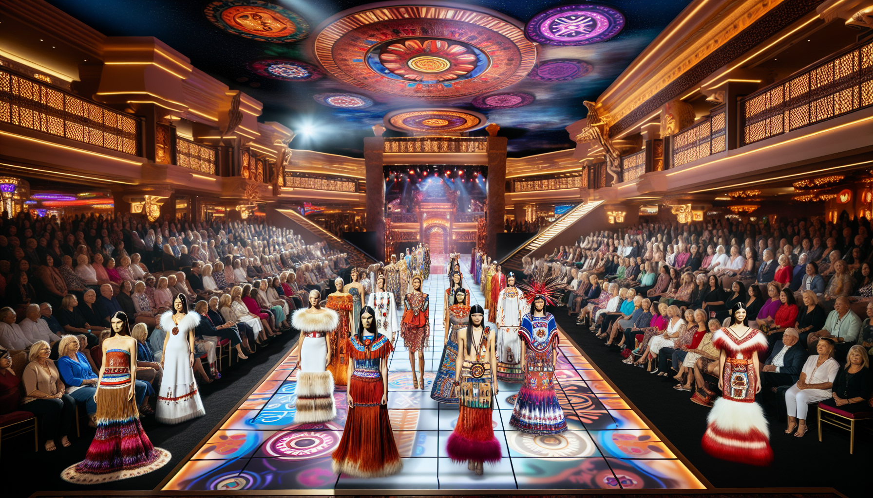 Celebrating Indigenous Culture at Seneca Casino Fashion Show