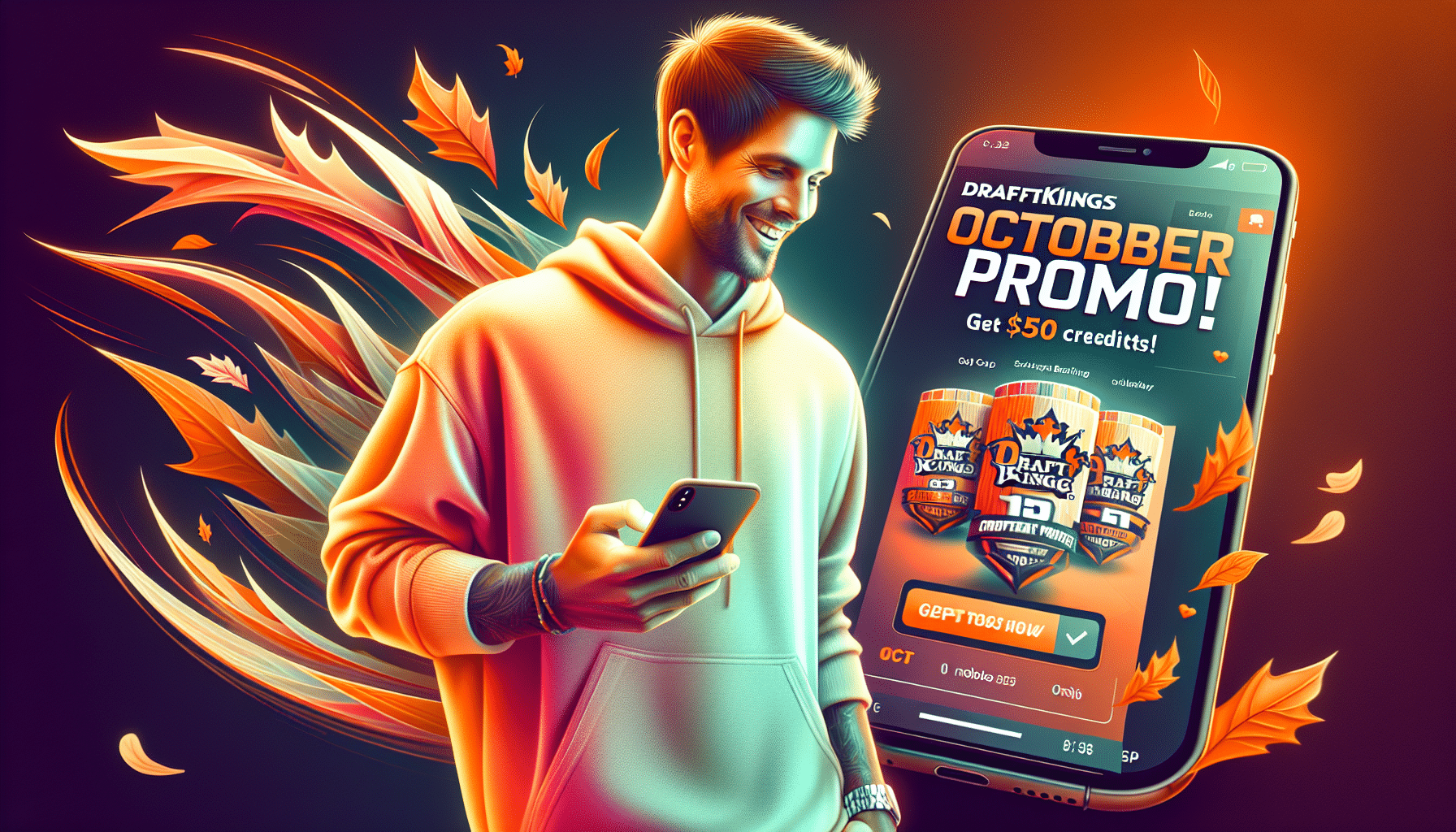 DraftKings October 2024 Promo: $50 Credits with $5 Play