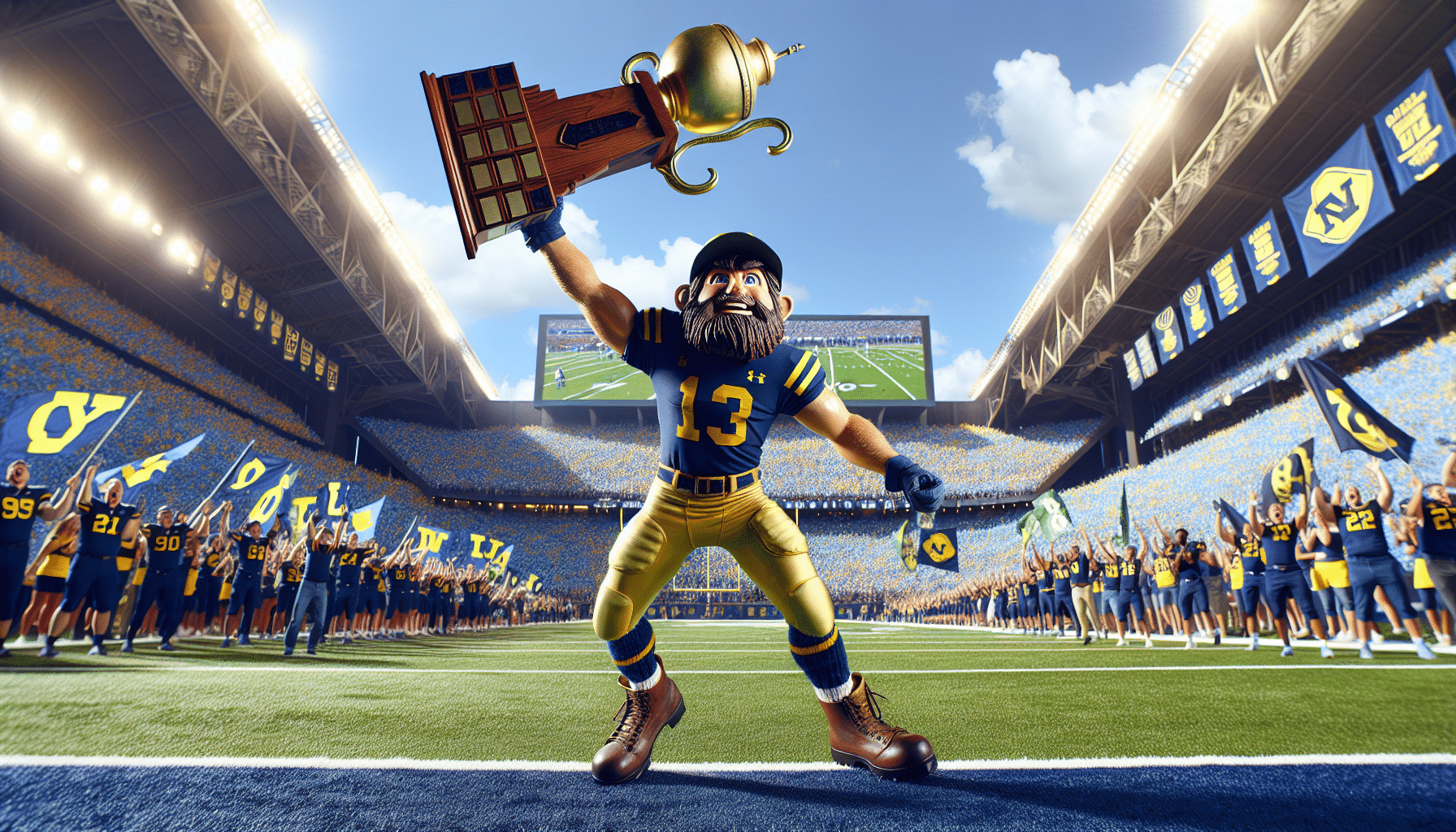 Michigan Triumphs Over MSU Again, Retains Paul Bunyan Trophy