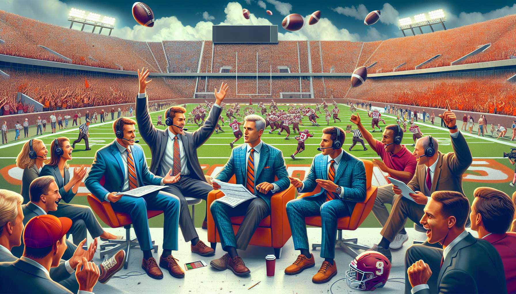 Nick Saban and College GameDay Analysts Predict Alabama vs Tennessee Outcome