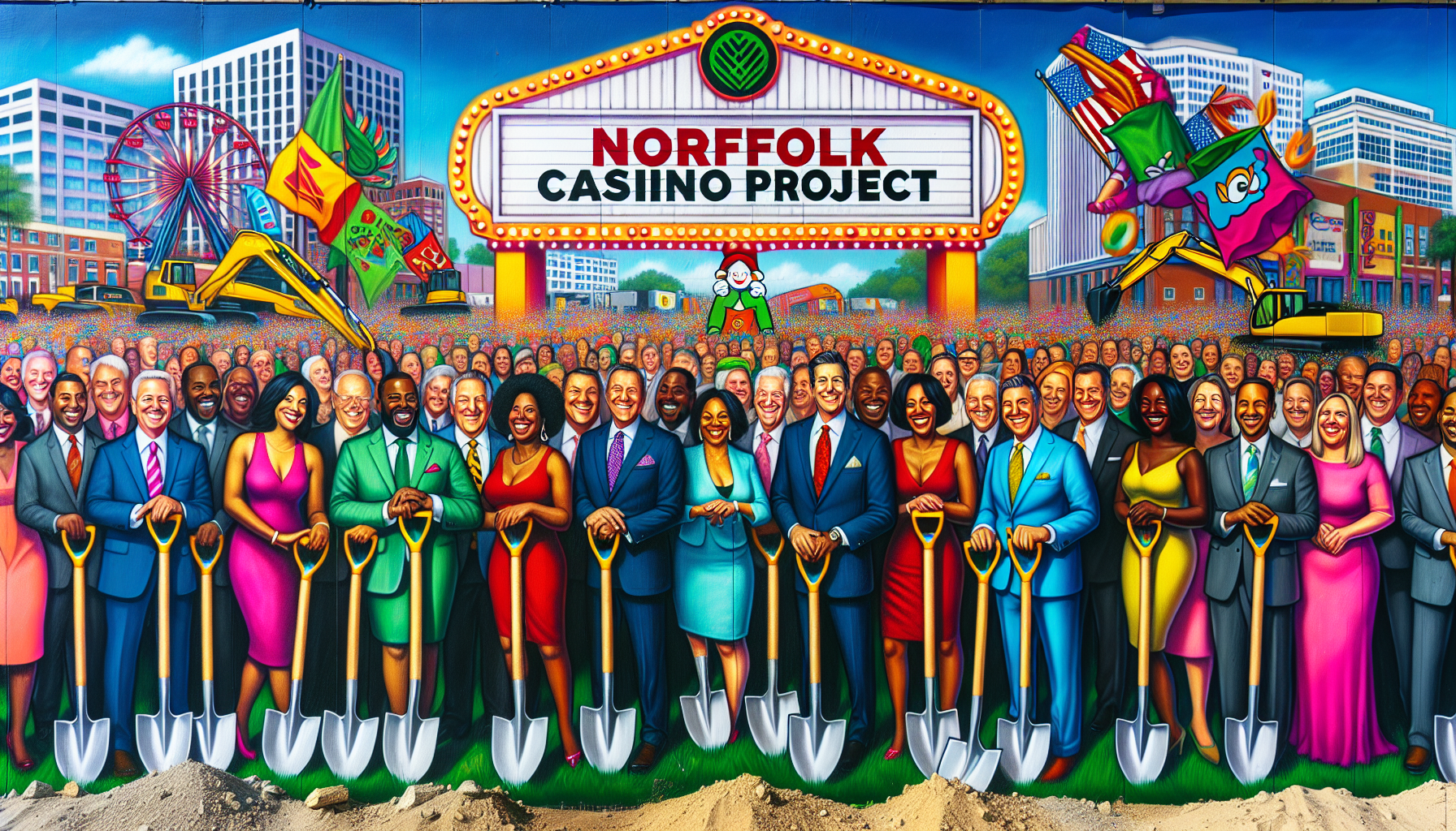 Norfolk Celebrates Groundbreaking of New Casino Project