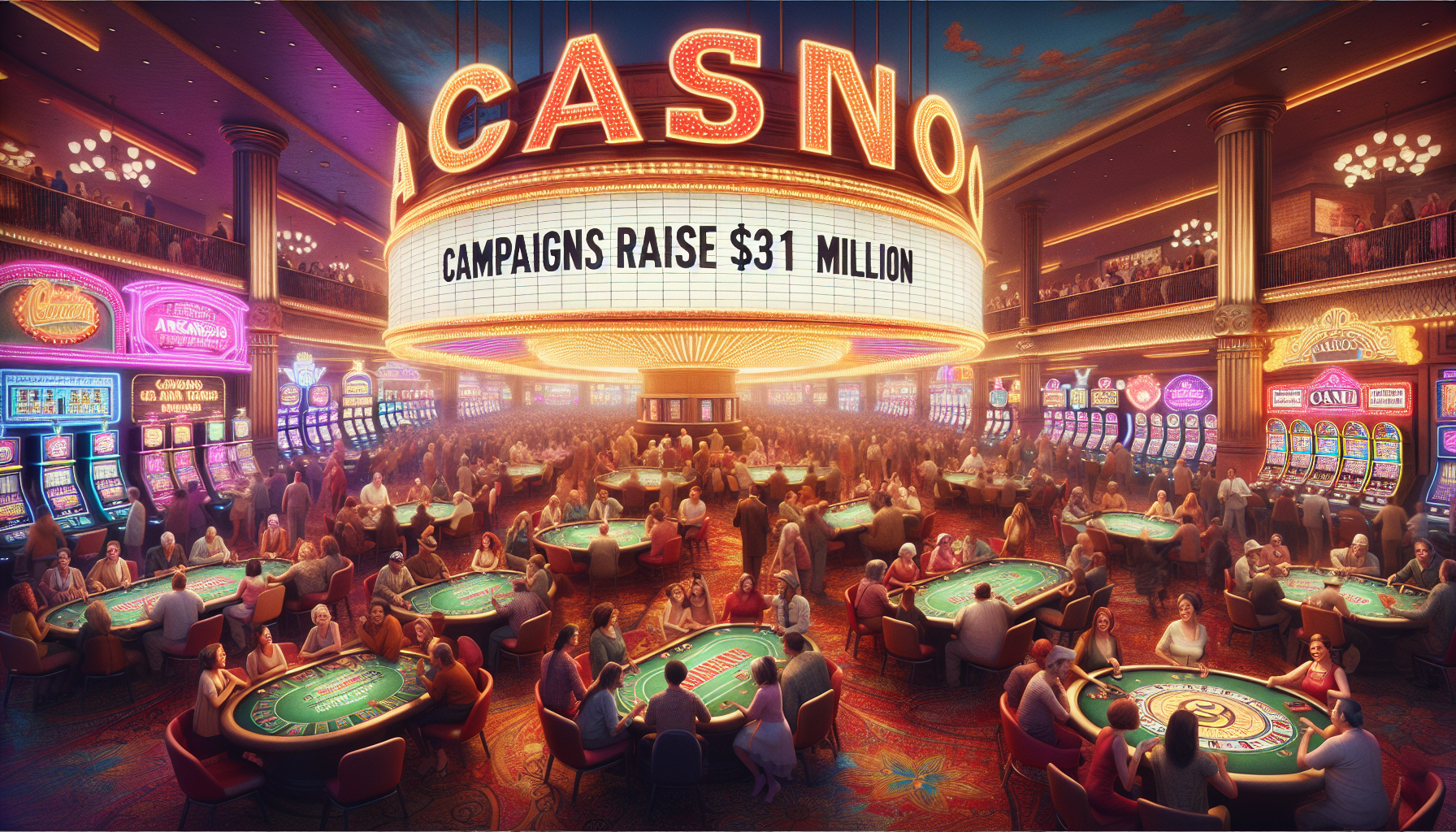 Arkansas Casino Amendment Campaigns Raise $31 Million