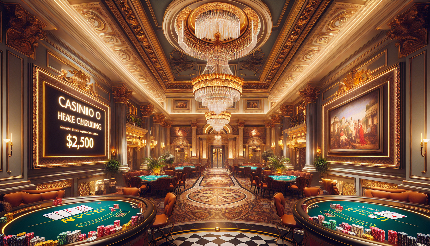 Claim a $2,500 Deposit Bonus at Caesars Palace Casino NJ