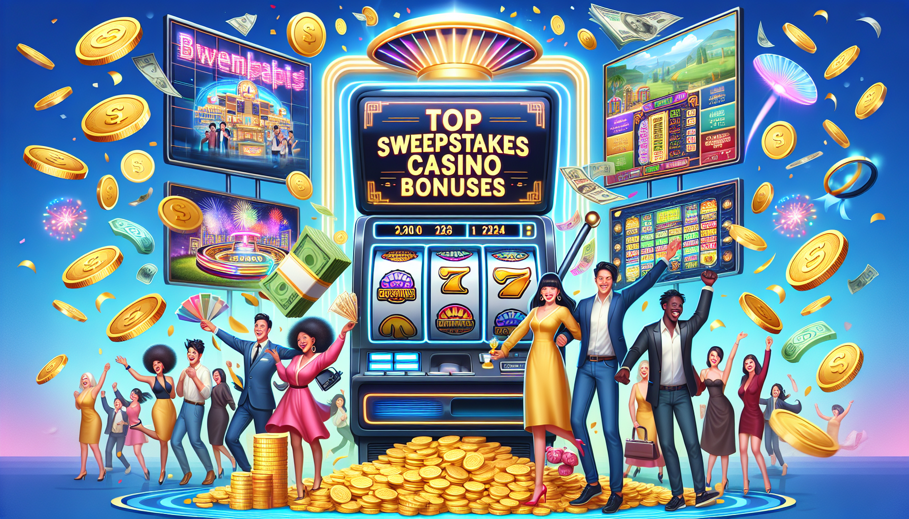 Top Sweepstakes Casino Bonuses for New Players in 2024